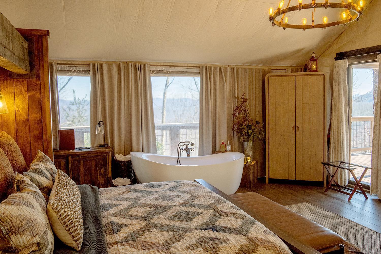 Elk & Embers Mountain Hideaway Hotel Waynesville Eksteriør billede