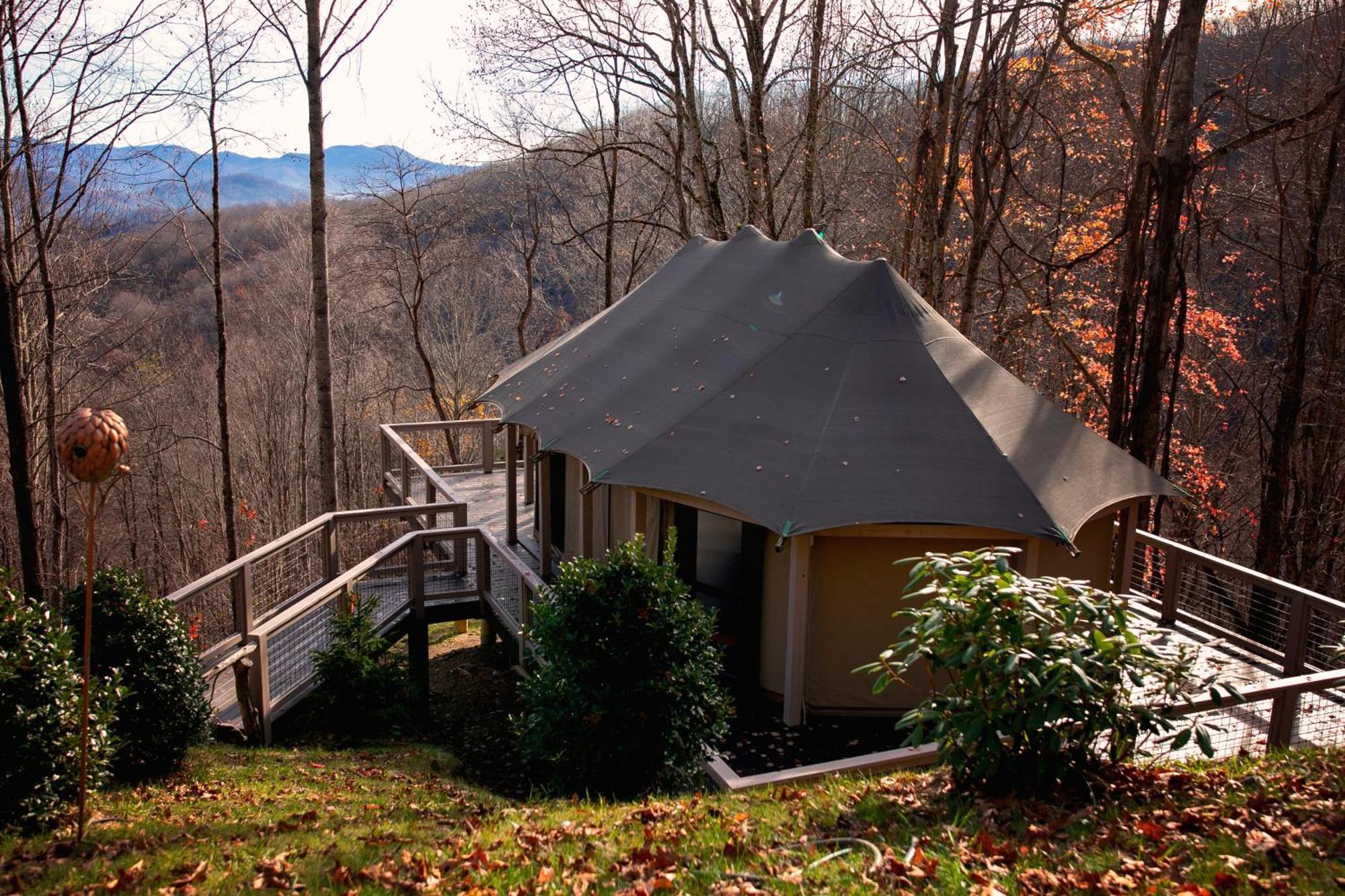 Elk & Embers Mountain Hideaway Hotel Waynesville Eksteriør billede